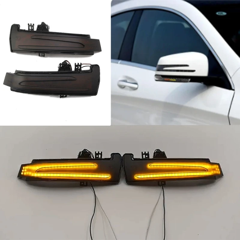 2Pcs Car LED Dynamic Side Wing Rear View Mirror Marker Turn Signal Lamp Indicator Sequential Blinker Lamp for Benz-W246 W204
2Pcs Car LED Dynamic Side Wing Rear View Mirror Marker Turn Signal Lamp Indicator Sequential Blinker Lamp for Benz-W246 W204