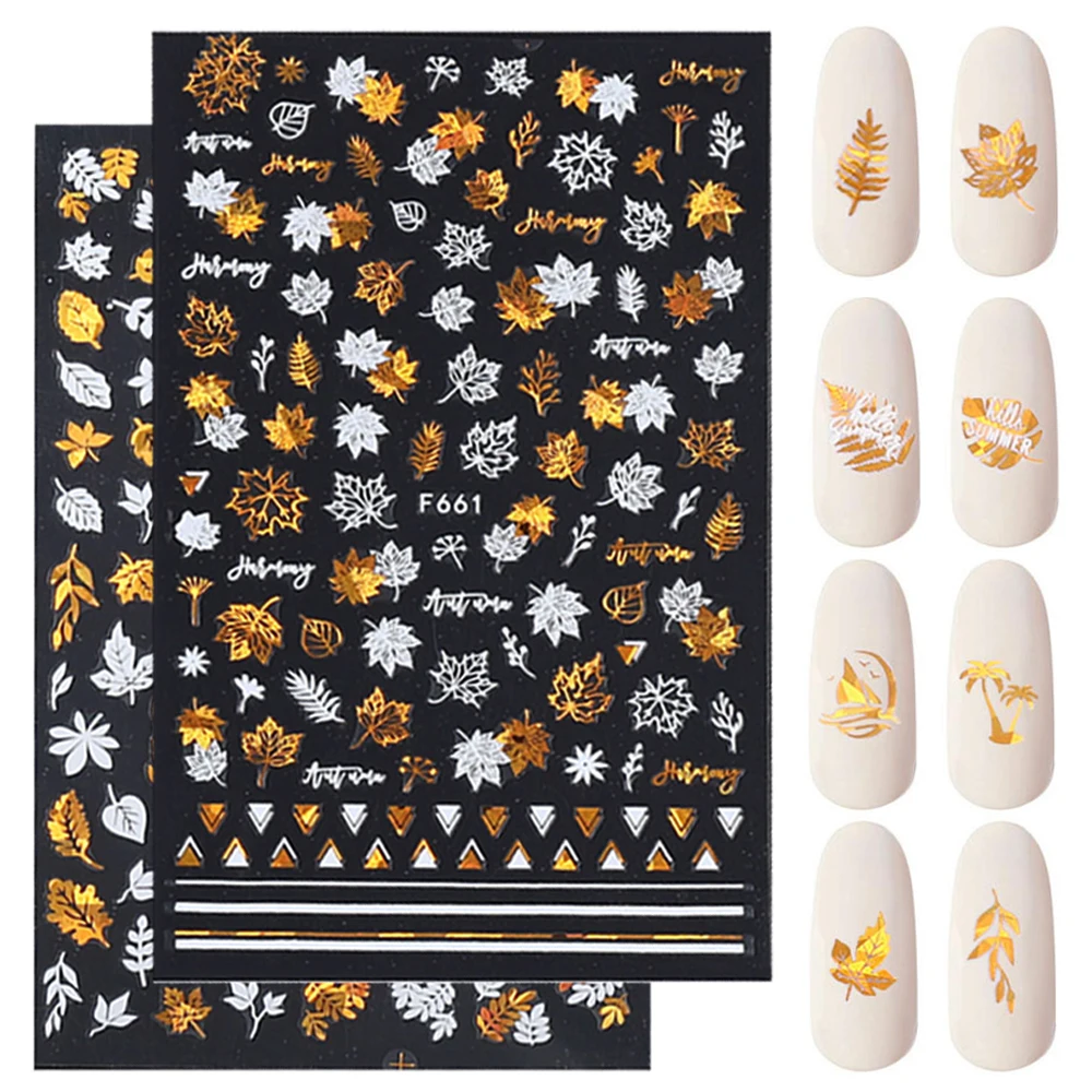 8 Pcs 3D Summer Bronzing White Leaf Nail Sticker Holographic Laser Tropical Leaves Birds Transfer Decals Slider DIY Decoration
8 Pcs 3D Summer Bronzing White Leaf Nail Sticker Holographic Laser Tropical Leaves Birds Transfer Decals Slider DIY Decoration