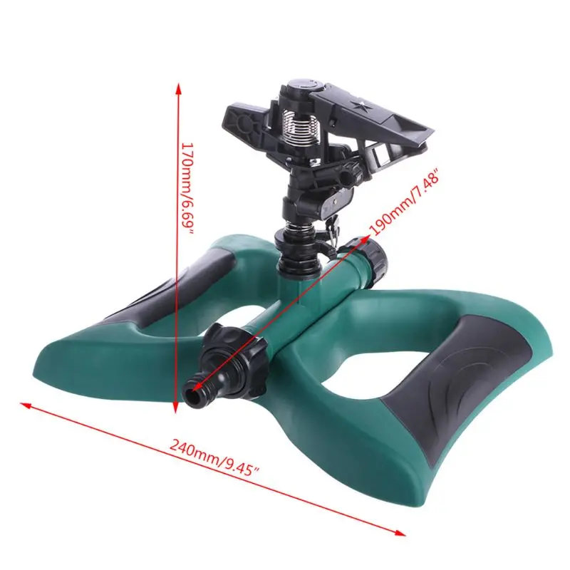 360 Rotating Automatic Garden Water Sprinkler Lawn Irrigation System Adjustable
360 Rotating Automatic Garden Water Sprinkler Lawn Irrigation System Adjustable