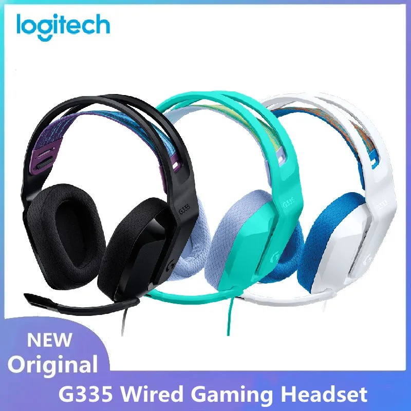Оригинальные Проводные Игровые наушники Logitech G335 с микрофоном, виртуальная 7,1 объемная стереогарнитура 3,5 мм, игровая гарнитура
Оригинальные Проводные Игровые наушники Logitech G335 с микрофоном, виртуальная 7,1 объемная стереогарнитура 3,5 мм, игровая гарнитура