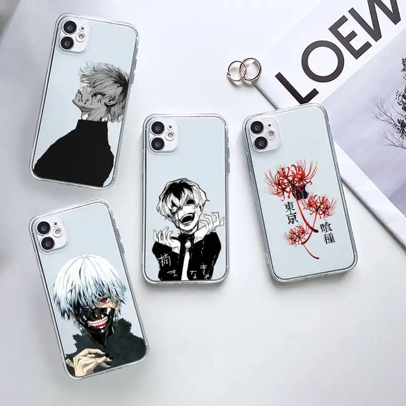 Tokyo Ghoul Phone Case Transparent for iPhone 12 11 mini pro XS MAX 6 6S 8 7 Plus X 5S SE 2020 XR
Tokyo Ghoul Phone Case Transparent for iPhone 12 11 mini pro XS MAX 6 6S 8 7 Plus X 5S SE 2020 XR