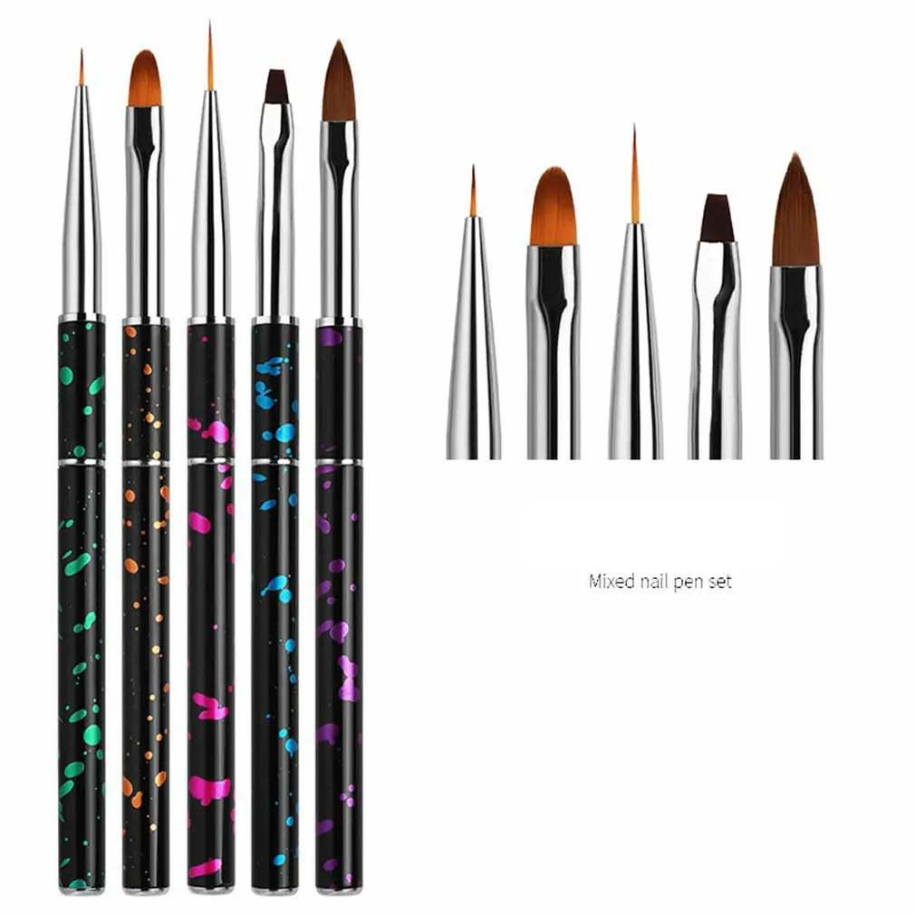 5PCS/SET Nail Brush Tools Set Acrylic UV Gel Builder Painting Drawing Brushes Gel Polish 3D Painting Pen Tip Brushes
5PCS/SET Nail Brush Tools Set Acrylic UV Gel Builder Painting Drawing Brushes Gel Polish 3D Painting Pen Tip Brushes