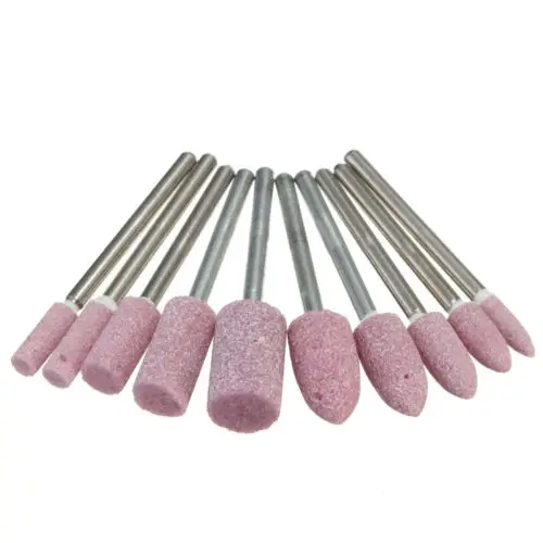 10pcs 1/8" 3mm Shank Abrasive Mounted Stone Polish Grinding Wheel Rotary Tools for Rotary Abrasive Tools
10pcs 1/8" 3mm Shank Abrasive Mounted Stone Polish Grinding Wheel Rotary Tools for Rotary Abrasive Tools