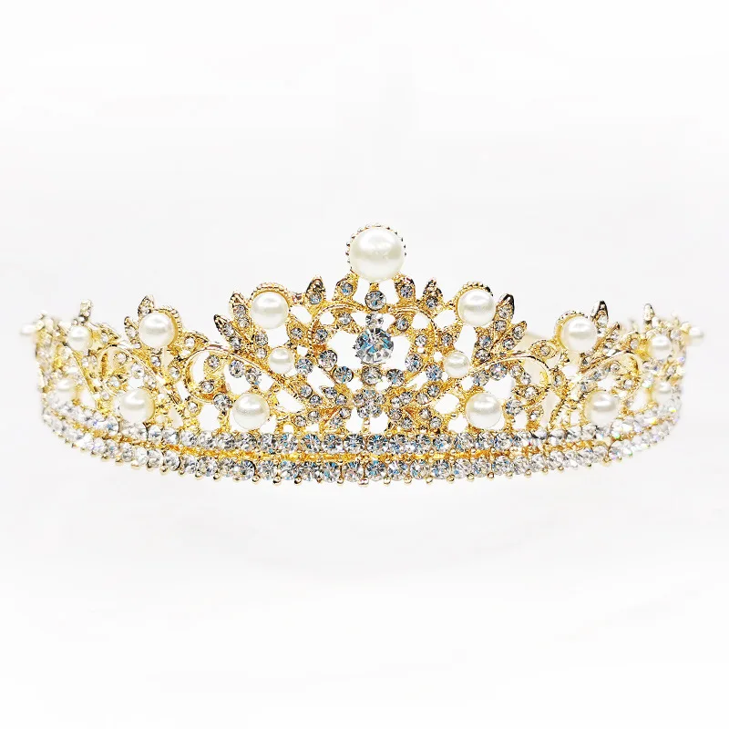 Crown Ornament Bridal Wedding Accessories Simple Alloy Diamond-studded Bridal Electroplating Dress Jewelry Hair Accessories
Crown Ornament Bridal Wedding Accessories Simple Alloy Diamond-studded Bridal Electroplating Dress Jewelry Hair Accessories