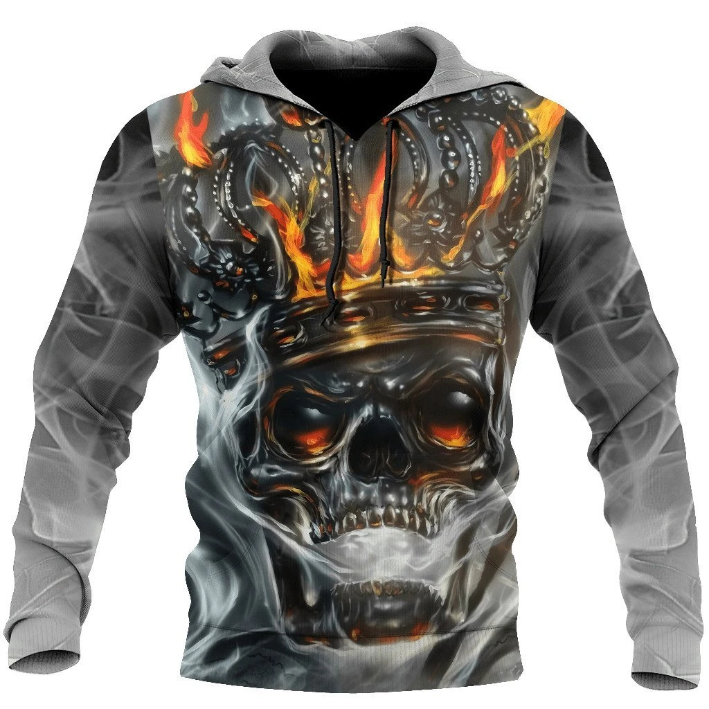 New spring and autumn fashion casual brand death skull death head men's 3D printed hooded zipper shirt sports unisex jacket KL06
New spring and autumn fashion casual brand death skull death head men's 3D printed hooded zipper shirt sports unisex jacket KL06