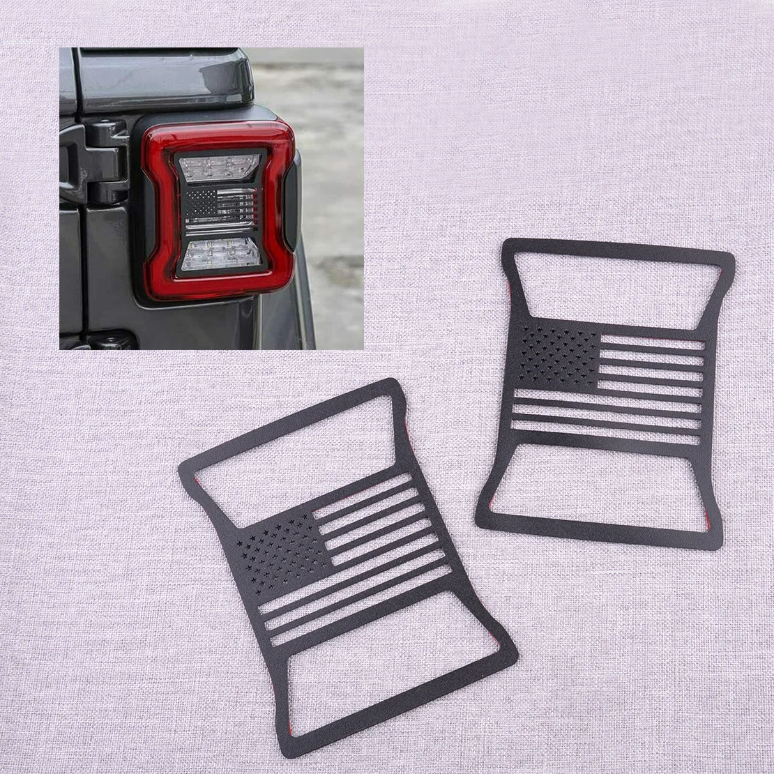 CITALL Rear Taillights Lamp Guard Cover Trim Iron fit for Jeep Wrangler JL 2018 2019 2020 Black Accessories
CITALL Rear Taillights Lamp Guard Cover Trim Iron fit for Jeep Wrangler JL 2018 2019 2020 Black Accessories
