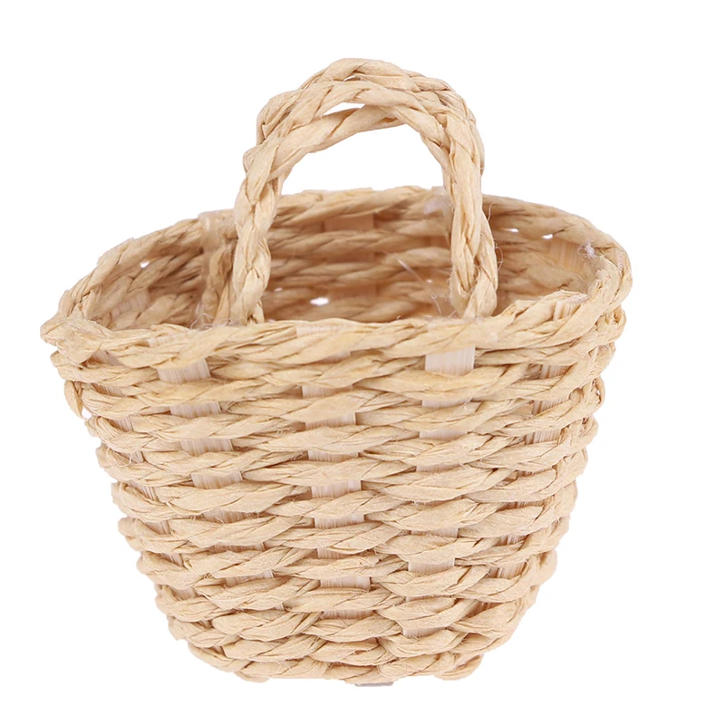Mini 1/12 Cute Dollhouse Rattan Iron Frame Frame Hand Woven Vegetable Food Storage Basket Dolls Miniature Decoration
Mini 1/12 Cute Dollhouse Rattan Iron Frame Frame Hand Woven Vegetable Food Storage Basket Dolls Miniature Decoration