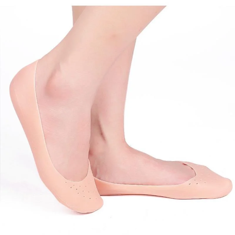 A Pair Of Silicone Insole Gel Sock Foot Care Tool Feet Protector Pain Moisturize Porous Comfortable And Breathable Silicone Boat
A Pair Of Silicone Insole Gel Sock Foot Care Tool Feet Protector Pain Moisturize Porous Comfortable And Breathable Silicone Boat