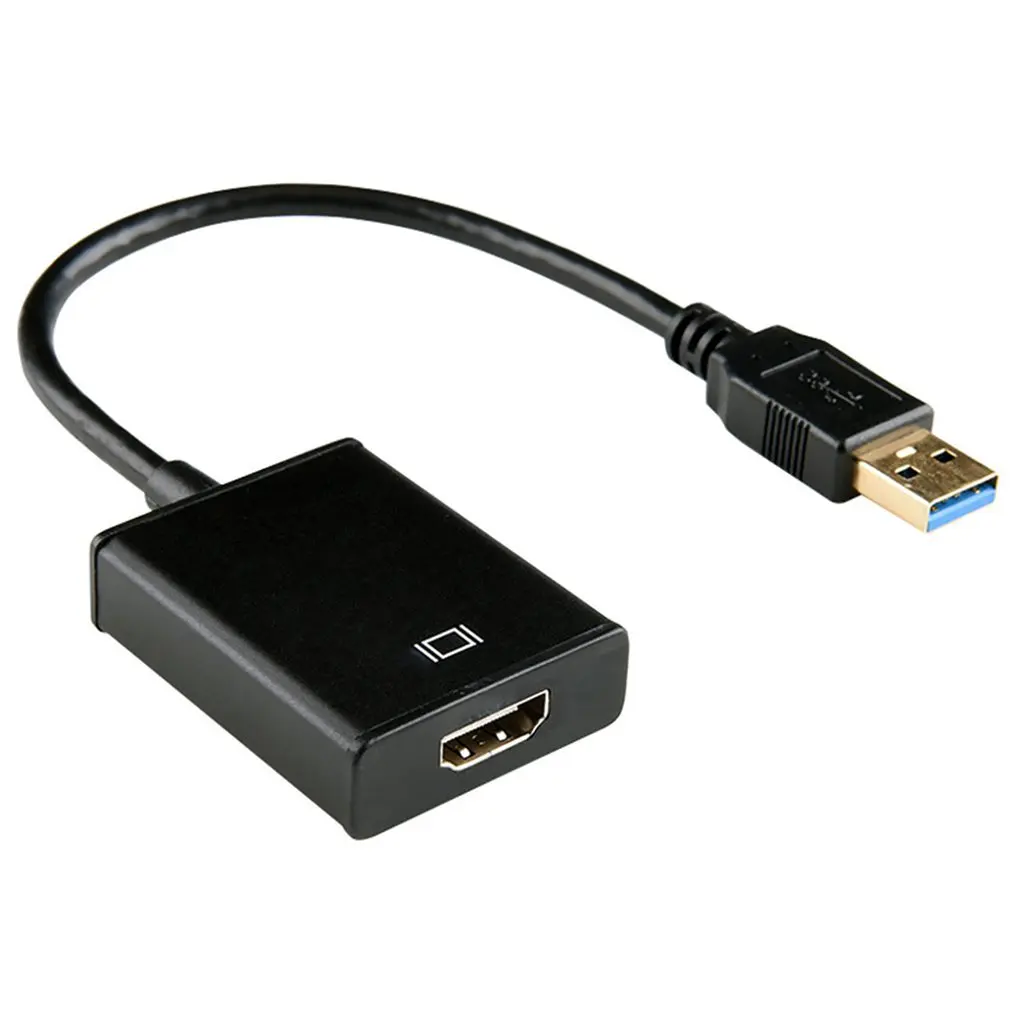 Hd 1080P Usb 3.0 To Hdmi Converter Adapter Cable Usb To Hdmi External Video Card Multi Monitor Adapter For Windows 7/8/10
Hd 1080P Usb 3.0 To Hdmi Converter Adapter Cable Usb To Hdmi External Video Card Multi Monitor Adapter For Windows 7/8/10