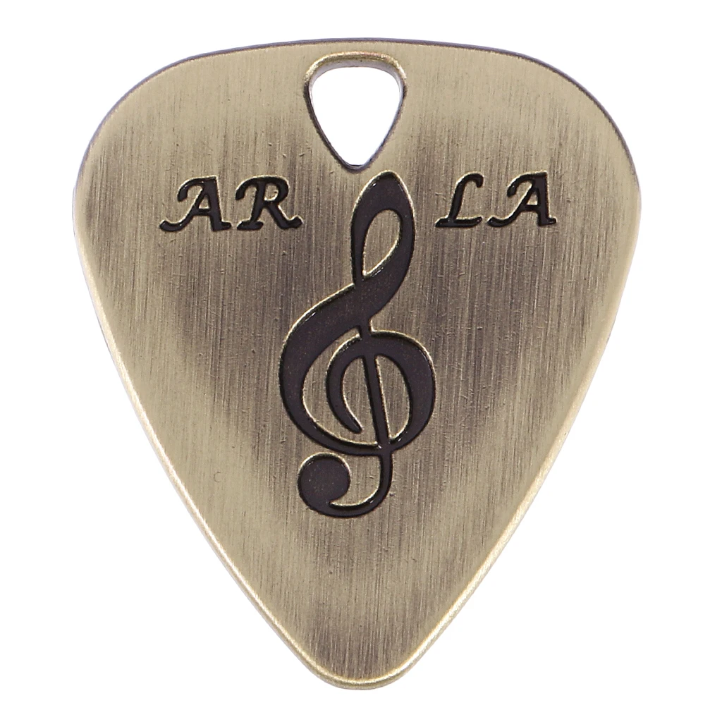 Metal Guitar Pick Plectrum for Bass Acoustic Electric Guitar Part Accessories Can be Used as a Pendant of Necklace or Bracelet
Metal Guitar Pick Plectrum for Bass Acoustic Electric Guitar Part Accessories Can be Used as a Pendant of Necklace or Bracelet