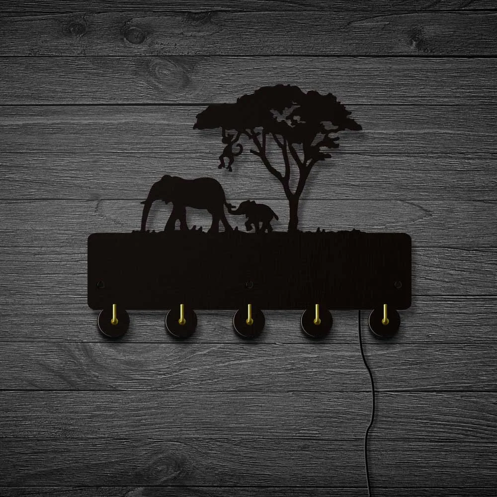Elephant Baby Clothes LED Night Light Hook Door Climb The Tree Monkey Wall Hook Hanger Bathroom Kitchen Retro Bag Key Holder
Elephant Baby Clothes LED Night Light Hook Door Climb The Tree Monkey Wall Hook Hanger Bathroom Kitchen Retro Bag Key Holder