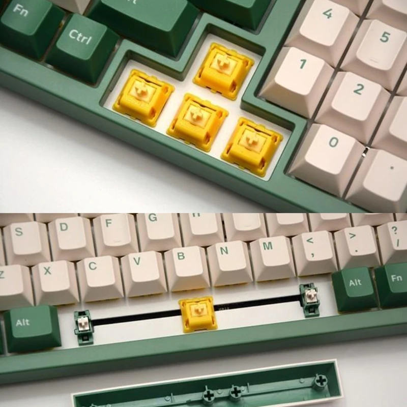 35pcs Gateron CAP Switch Yellow Gold milky For Mechanical Gaming Keyboard Linear Switches 3pin 63g Bottom
35pcs Gateron CAP Switch Yellow Gold milky For Mechanical Gaming Keyboard Linear Switches 3pin 63g Bottom