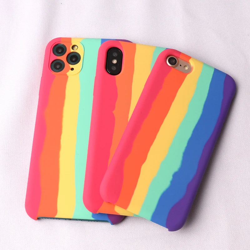 Oppselve Art Rainbow Silicone Phone Case for iPhone 11 Pro Max X XS XR Gel Rubber Protection Cover for iPhone 7 8 Plus SE 2 2020
Oppselve Art Rainbow Silicone Phone Case for iPhone 11 Pro Max X XS XR Gel Rubber Protection Cover for iPhone 7 8 Plus SE 2 2020