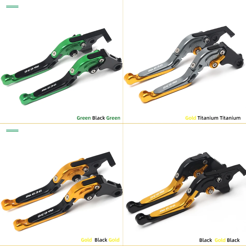 For Kawasaki Ninja ZX6R/636 ZX-6R 2007-2018 2008 2009 2010 2013 2014 2015 2016 2017 CNC Adjustable Motorcycle Brake Clutch Lever
For Kawasaki Ninja ZX6R/636 ZX-6R 2007-2018 2008 2009 2010 2013 2014 2015 2016 2017 CNC Adjustable Motorcycle Brake Clutch Lever
