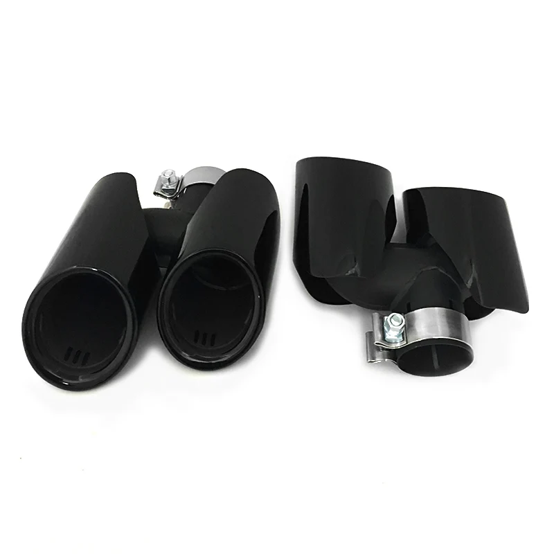 TOP Quality Black Titanium Chroming 304 Stainless Steel Exhaust Tips Pipe For Porsche Macan 2014 - 2016
TOP Quality Black Titanium Chroming 304 Stainless Steel Exhaust Tips Pipe For Porsche Macan 2014 - 2016