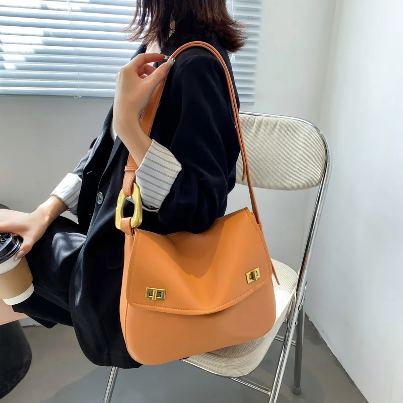 High Quality Bag Female Fashion Soft Leather Double Lock Shoulder Bag Messenger Bag Women Large Capacity Luxury Handbags Bolsos
High Quality Bag Female Fashion Soft Leather Double Lock Shoulder Bag Messenger Bag Women Large Capacity Luxury Handbags Bolsos