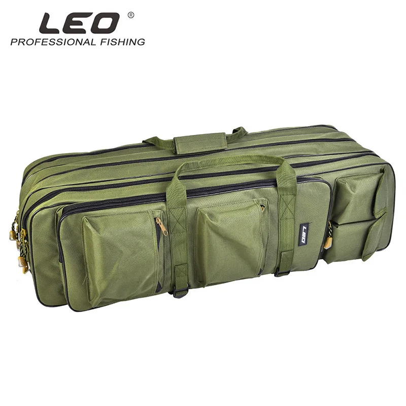 Outdoor Fishing Bag 3 Layer Oxford Multifunctional Fishing Tackle Bag Army Green Fishing Rod Storage Fishing Accessories Bag
Outdoor Fishing Bag 3 Layer Oxford Multifunctional Fishing Tackle Bag Army Green Fishing Rod Storage Fishing Accessories Bag