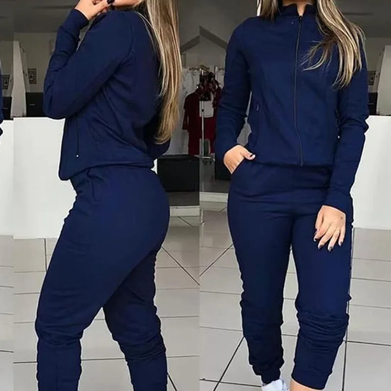 Donsignet Women's Suit New Fashion Summer Temperament High Neck Zipper Pure Color Street Shooting Casual Sports Two-piece Suit
Donsignet Women's Suit New Fashion Summer Temperament High Neck Zipper Pure Color Street Shooting Casual Sports Two-piece Suit