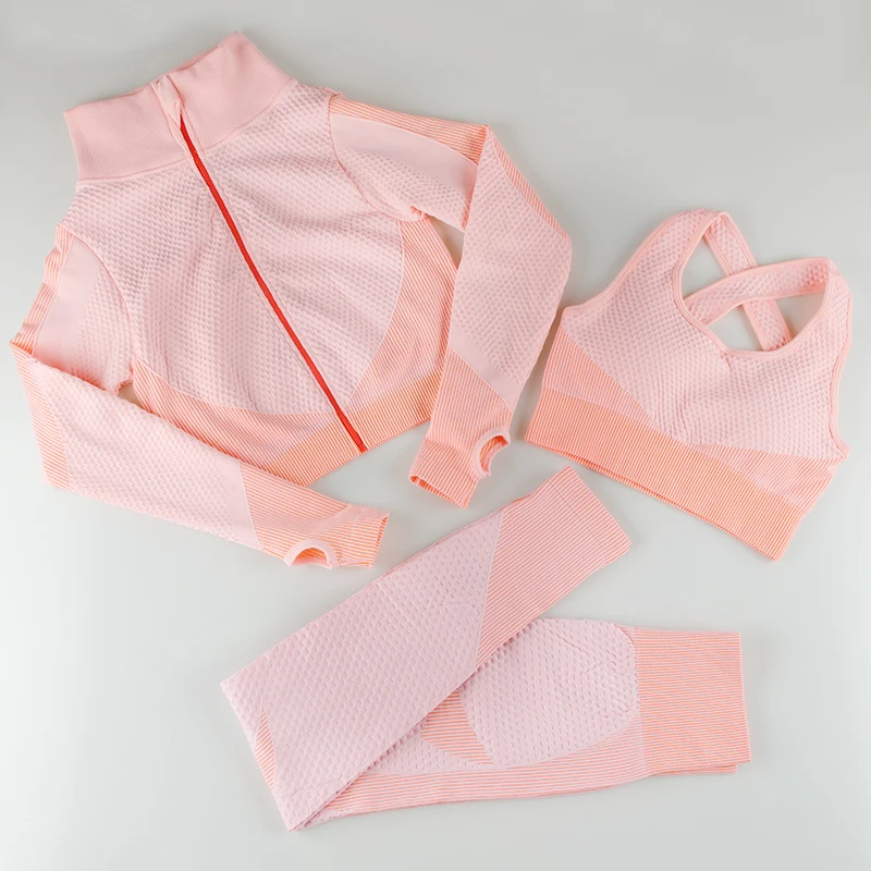Seamless Women Yoga Sets Female Sport Gym Suits Wear Running Clothes Women Fitness Sport Gym Set Women Long Sleeve Yoga Clothing
Seamless Women Yoga Sets Female Sport Gym Suits Wear Running Clothes Women Fitness Sport Gym Set Women Long Sleeve Yoga Clothing