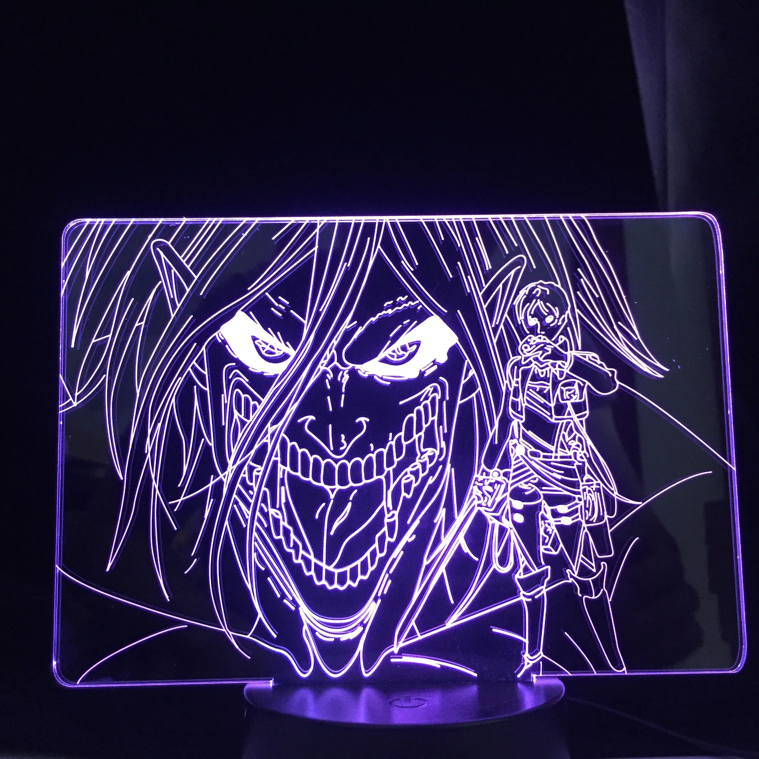 Acrylic 3d Lamp Attack on Titan Levi Ackerman for Home Room Decor Light Child Gift Attack on Titan LED Night Light Anime
Acrylic 3d Lamp Attack on Titan Levi Ackerman for Home Room Decor Light Child Gift Attack on Titan LED Night Light Anime