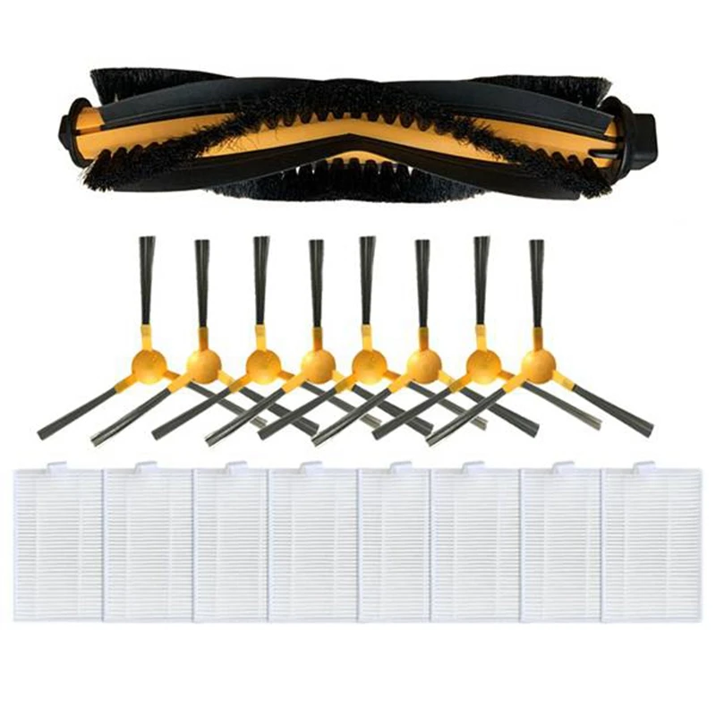 Vacuum Cleaners Parts Accessories for MOOSOO Robot RT30 RT40 RT50 Main Brush HEPA Filter Side Brush Kits Accessories
Vacuum Cleaners Parts Accessories for MOOSOO Robot RT30 RT40 RT50 Main Brush HEPA Filter Side Brush Kits Accessories