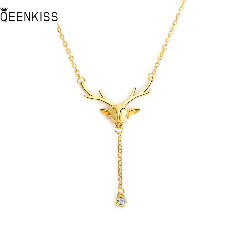 QUEENKISS NC698 2021 Fine Jewelry Wholesale Fashion Lady Girl Birthday Wedding Gift Head AAA Zircon 18KT Gold Pendant Necklace
QUEENKISS NC698 2021 Fine Jewelry Wholesale Fashion Lady Girl Birthday Wedding Gift Head AAA Zircon 18KT Gold Pendant Necklace