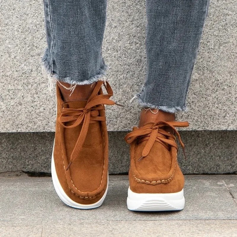 Women Shoes Fashion Platform Sneakers Women Casual Shoes woman Lace Up flats Creepers Moccasins zapatos mujer
Women Shoes Fashion Platform Sneakers Women Casual Shoes woman Lace Up flats Creepers Moccasins zapatos mujer