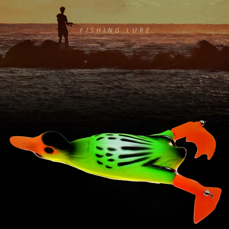 2021 1PC Propeller Fin Duck Fishing Bait 9cm-11.5g Duckling Soft Bait Bass Rubber Silicone Resin Simulation Lure Bait
2021 1PC Propeller Fin Duck Fishing Bait 9cm-11.5g Duckling Soft Bait Bass Rubber Silicone Resin Simulation Lure Bait