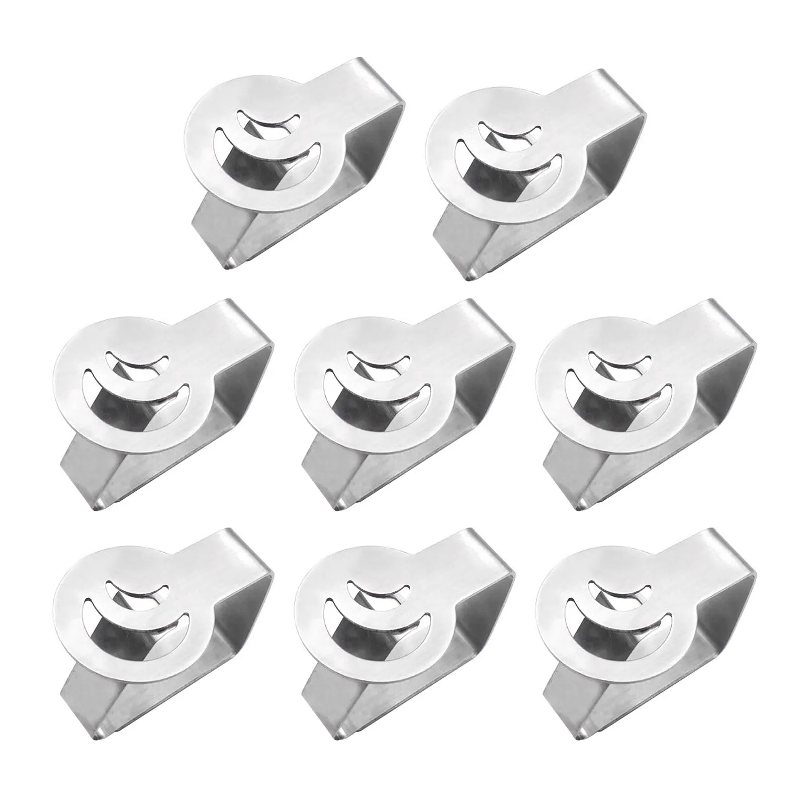 8pcs/pack DIY Party Home For Outdoor Tables Stainless Steel BBQ Tablecloth Clip Decorative Wedding Picnic Holder Thickened Clamp
8pcs/pack DIY Party Home For Outdoor Tables Stainless Steel BBQ Tablecloth Clip Decorative Wedding Picnic Holder Thickened Clamp