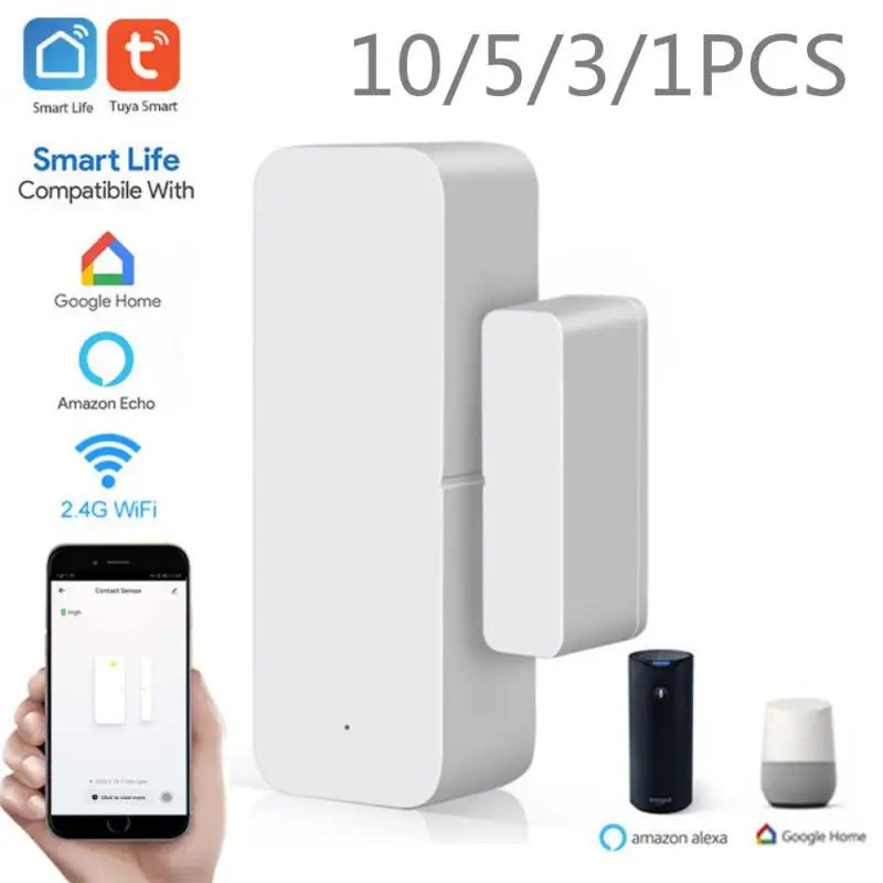 1/3/5/10PCSTuya WiFi Door Sensor Smart Magnetic Sensor Detector Alarm For Google/Alexa Door Open/Closed Detectors Security Alarm
1/3/5/10PCSTuya WiFi Door Sensor Smart Magnetic Sensor Detector Alarm For Google/Alexa Door Open/Closed Detectors Security Alarm