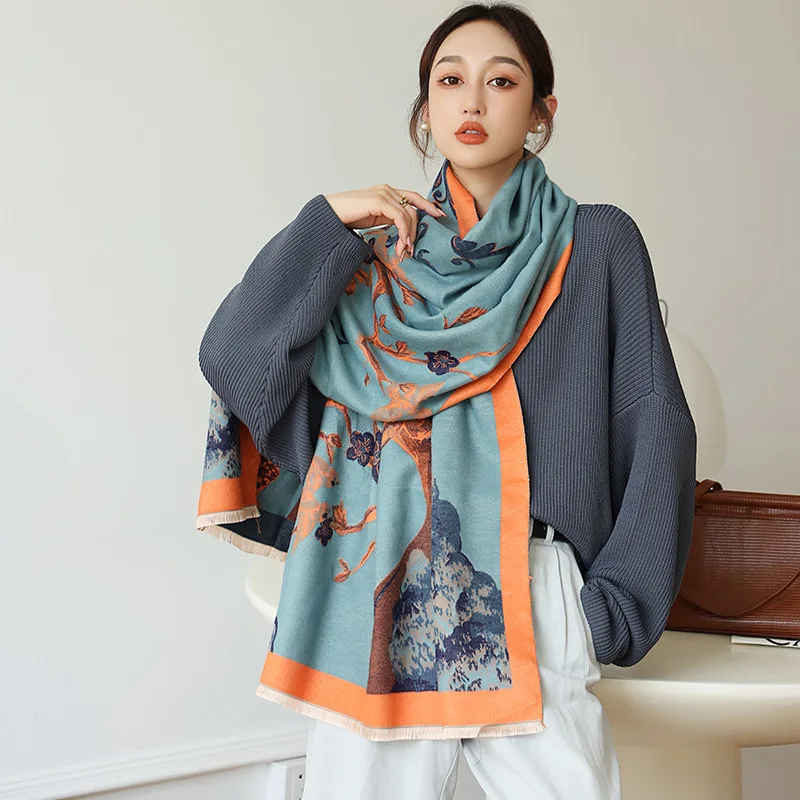 2022 Scarf Women Cashmere Pashmina Lady Stoles Design Print Female Warm Shawls and Wraps Scarves Blanket Luxury Foulard Bandana
2022 Scarf Women Cashmere Pashmina Lady Stoles Design Print Female Warm Shawls and Wraps Scarves Blanket Luxury Foulard Bandana