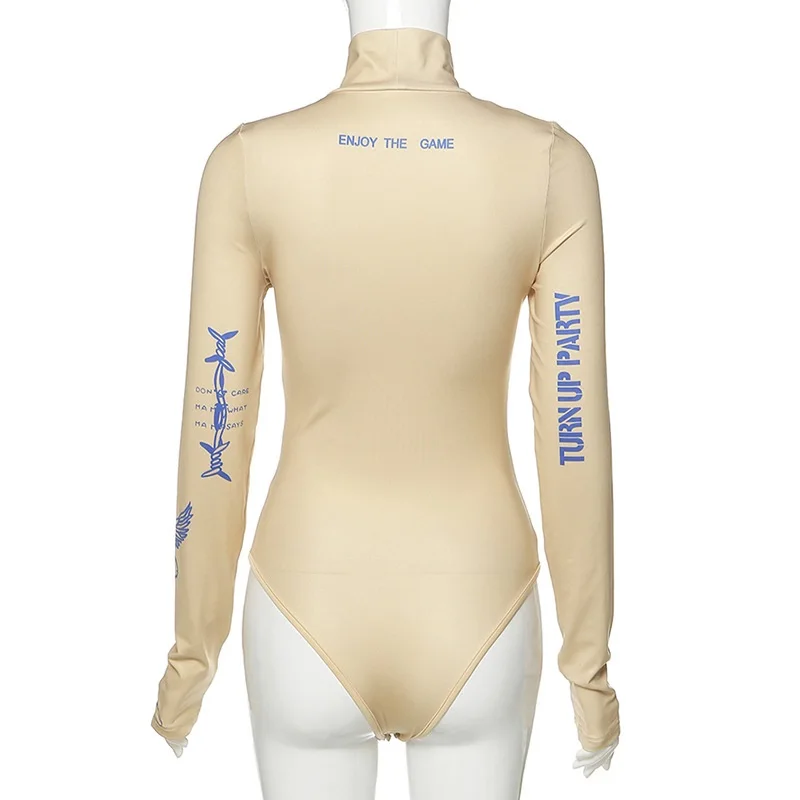 2021NEW OrangeA Summer Women Slim Casual Letter Print Bodycon Bodysuit Long Sleeve Turtleneck Elastic Sporty Fitness Skinny
2021NEW OrangeA Summer Women Slim Casual Letter Print Bodycon Bodysuit Long Sleeve Turtleneck Elastic Sporty Fitness Skinny