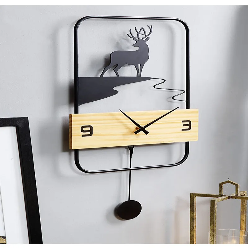 Wall Clock Home Square Wrought Iron Decoration Clock Personality Creative Fashion Atmosphere Wall Watch Simple Clock
Wall Clock Home Square Wrought Iron Decoration Clock Personality Creative Fashion Atmosphere Wall Watch Simple Clock