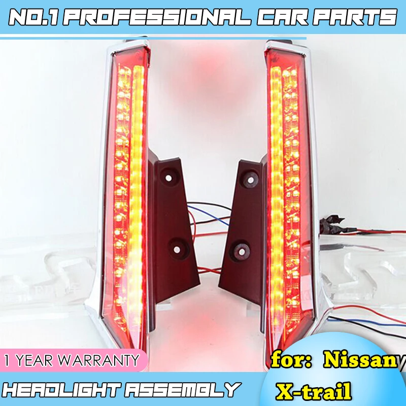 car accessories for Nissan X-trail Taillights 2014 2015 Rouge Rear Light DRL+Brake Accessories led
car accessories for Nissan X-trail Taillights 2014 2015 Rouge Rear Light DRL+Brake Accessories led