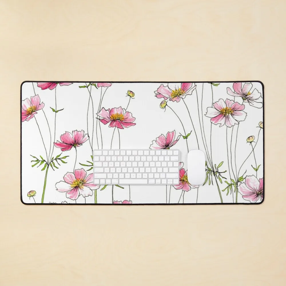 Pink Cosmos Flowers Mouse Pad Big Computer Gaming Mousepad Anti-slip with Locking Edge Gaming Mouse Mat
Pink Cosmos Flowers Mouse Pad Big Computer Gaming Mousepad Anti-slip with Locking Edge Gaming Mouse Mat