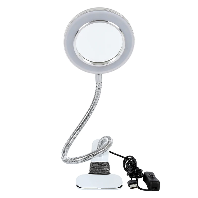 Microblading Tattoo 8X Magnifier Lamp Nail Art USB Cold Light Led Non-slip Equipment Clamp Glass Table Lamp for Beauty Salon
Microblading Tattoo 8X Magnifier Lamp Nail Art USB Cold Light Led Non-slip Equipment Clamp Glass Table Lamp for Beauty Salon