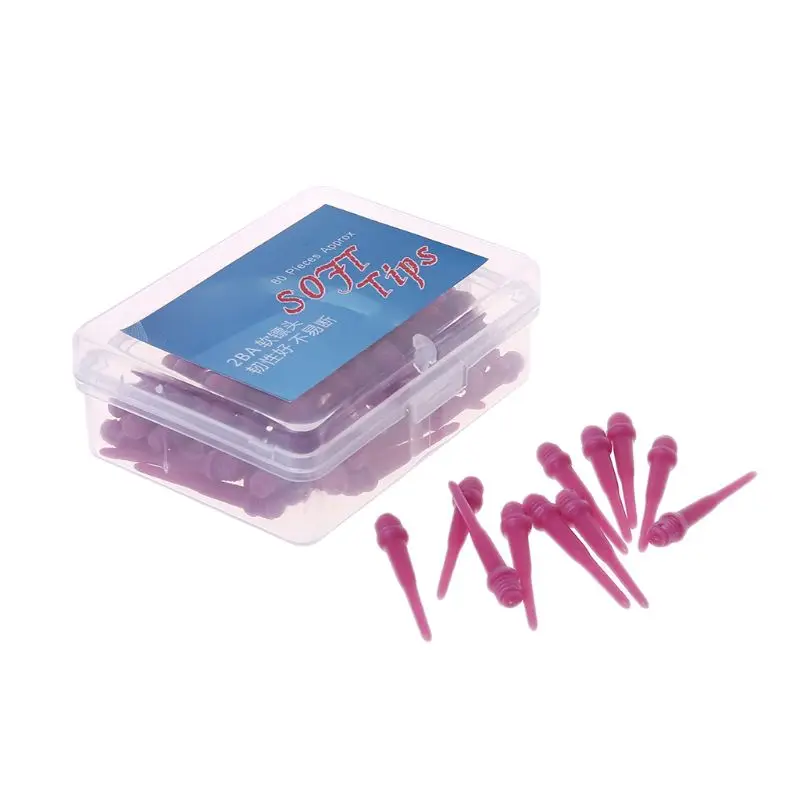 80pcs 25mm Professional Dart Soft Tip 2BA Nylon Electronic Dart Tip Point Needle Y4UB
80pcs 25mm Professional Dart Soft Tip 2BA Nylon Electronic Dart Tip Point Needle Y4UB