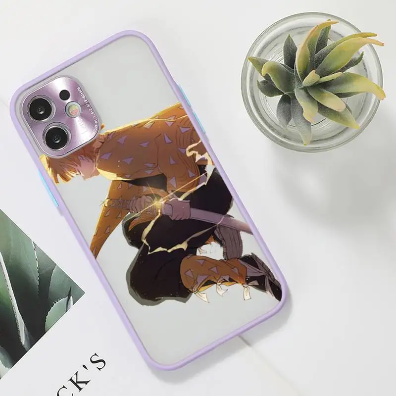 Japan Anime Kimetsu no Yaiba Phone Case purple matte transparent For iPhone 7 8 x xs xr 11 12 pro plus max mini Clear Funda
Japan Anime Kimetsu no Yaiba Phone Case purple matte transparent For iPhone 7 8 x xs xr 11 12 pro plus max mini Clear Funda