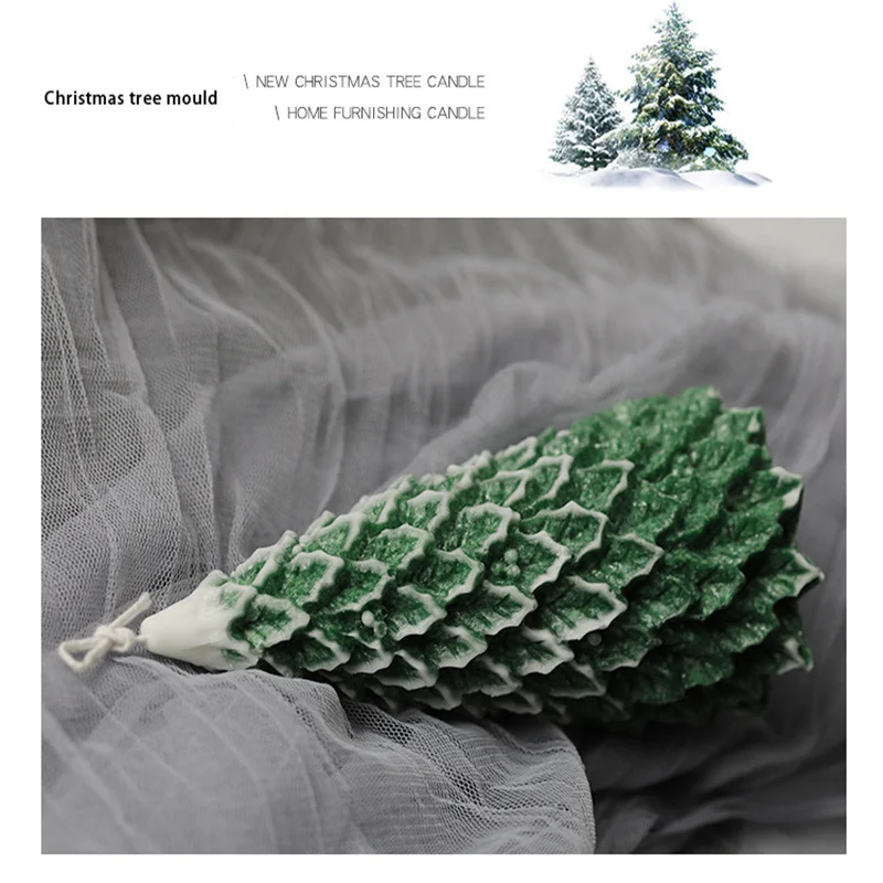 New Christmas Tree Candle Mold Silicone Pine Tree Candle Molds for Candle Making Silicone Soap Mold Handmade Wax Moulds
New Christmas Tree Candle Mold Silicone Pine Tree Candle Molds for Candle Making Silicone Soap Mold Handmade Wax Moulds