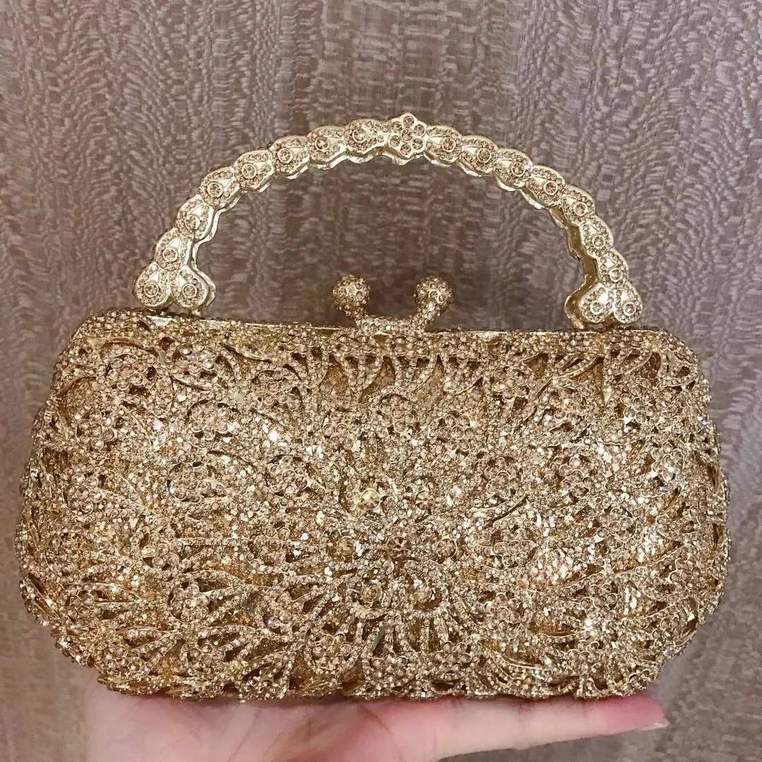 Luxury Gold/White3 Colors Rhinestone Top-Handle Shoulder Handbags High Quality Women’s Evening Phone Clutch Best Party Purse
Luxury Gold/White3 Colors Rhinestone Top-Handle Shoulder Handbags High Quality Women’s Evening Phone Clutch Best Party Purse