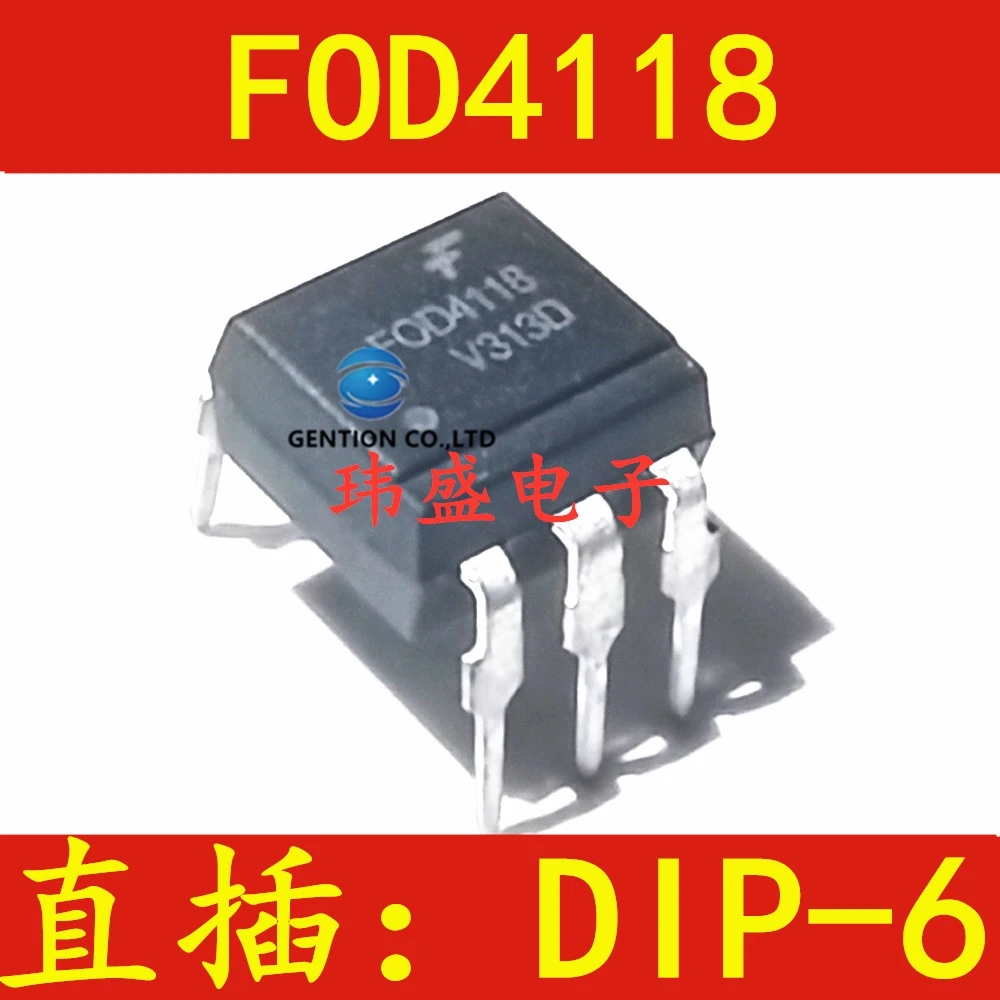 10PCS FOD4118 upright DIP6 photoelectric coupler optoisolator three-terminal two-way thyristor in stock 100% new and original
10PCS FOD4118 upright DIP6 photoelectric coupler optoisolator three-terminal two-way thyristor in stock 100% new and original