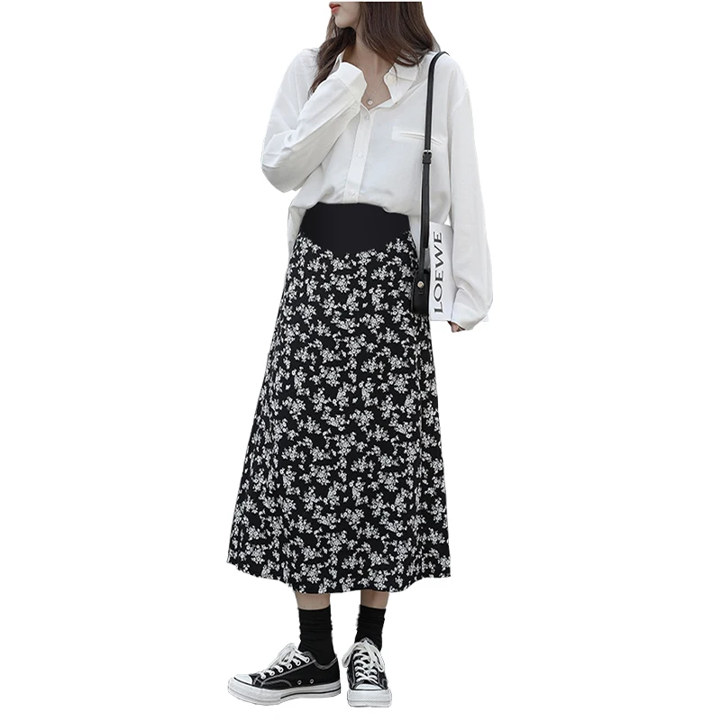 6186 Summer Floral Printed Chiffon Maternity Skirts Elastic Waist belly A Line Loose Clothes for Pregnant Women Casual Pregnancy
6186 Summer Floral Printed Chiffon Maternity Skirts Elastic Waist belly A Line Loose Clothes for Pregnant Women Casual Pregnancy