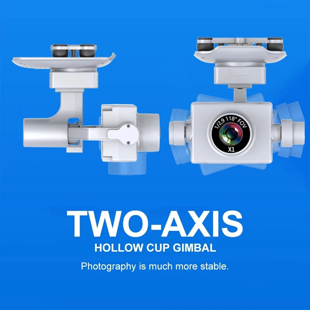DZQ XK X1 Updated Wltoys XK X1S Drone With 4K HD Camera 2-Axis Self-Stabilizing Gimbal 5G Wifi FPV GPS Brushsss RC Quadcopter
DZQ XK X1 Updated Wltoys XK X1S Drone With 4K HD Camera 2-Axis Self-Stabilizing Gimbal 5G Wifi FPV GPS Brushsss RC Quadcopter
