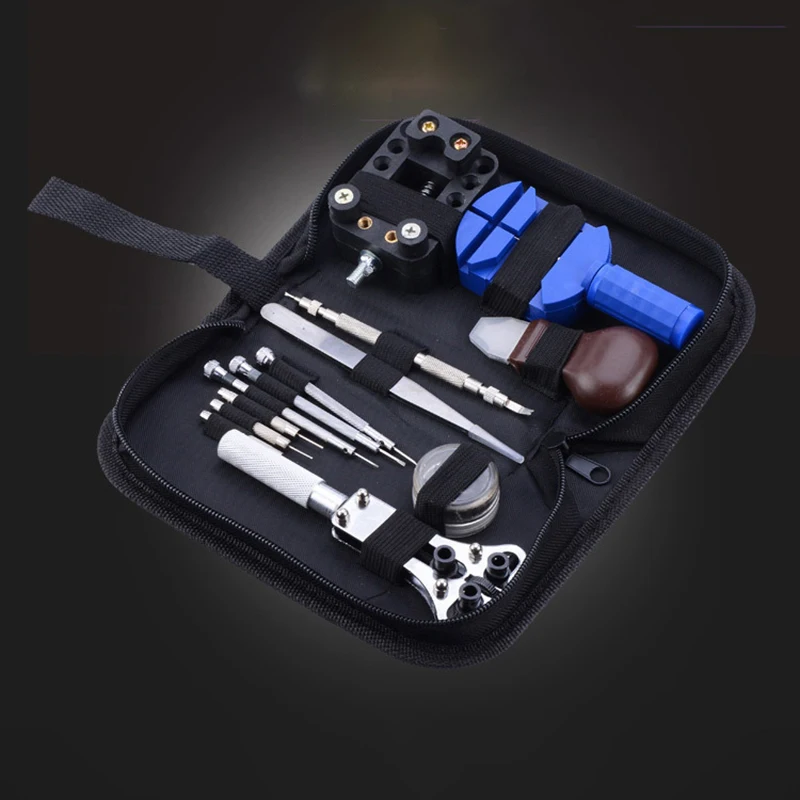 147PC Watch Repair tool Kit Watch Link Pin Remover Case Opener Spring Bar Remover Horlogemaker Gereedschap Repair WatchTool Kit
147PC Watch Repair tool Kit Watch Link Pin Remover Case Opener Spring Bar Remover Horlogemaker Gereedschap Repair WatchTool Kit