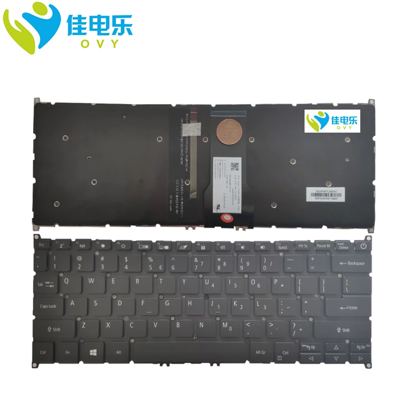 Клавиатура OVY с подсветкой для ноутбука Acer Swift 3, SF314-54G, SF314-56G, SF114-32, английская, SV3P-A80BWL, ACM16P73U4
Клавиатура OVY с подсветкой для ноутбука Acer Swift 3, SF314-54G, SF314-56G, SF114-32, английская, SV3P-A80BWL, ACM16P73U4