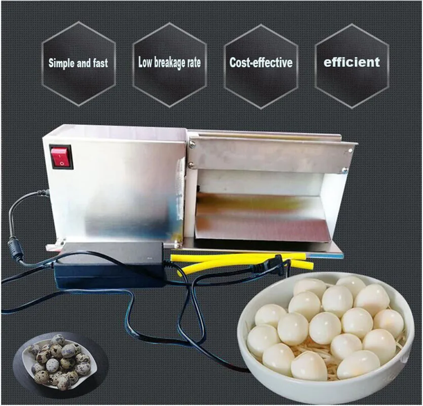 Commercial Electric Quail Egg Sheller Peeling Machine Stainless Steel Quail Egg Peeler Machine Bird Egg Shelling Machine
Commercial Electric Quail Egg Sheller Peeling Machine Stainless Steel Quail Egg Peeler Machine Bird Egg Shelling Machine