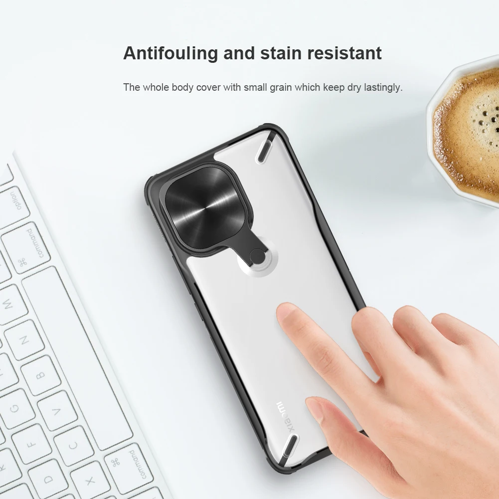 For Xiaomi Mi 11 Case Nillkin Cyclops Camera Protect Shockproof Airbags Metal Stand Back Cover For Mi 11
For Xiaomi Mi 11 Case Nillkin Cyclops Camera Protect Shockproof Airbags Metal Stand Back Cover For Mi 11