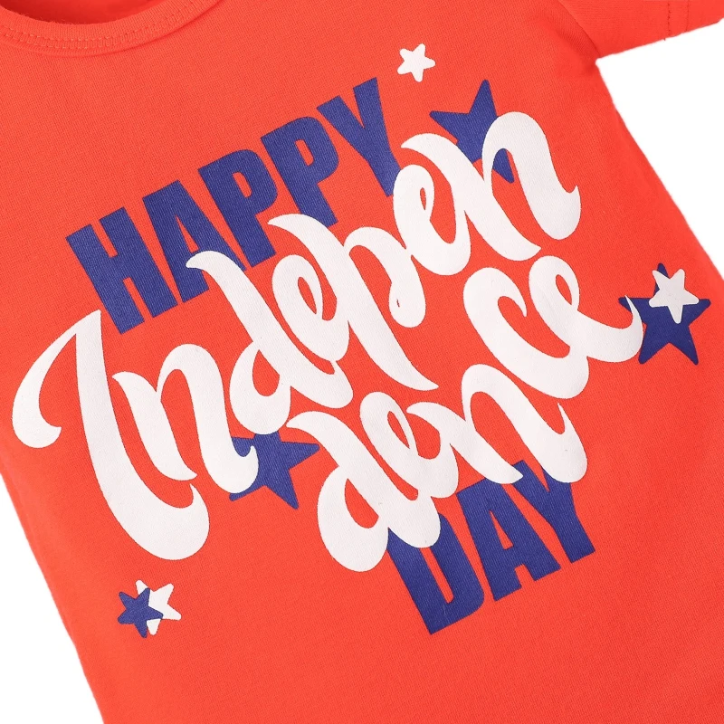 Baby Girl Boy Independence Day Pattern Print Short Sleeve Romper Stripe Trousers Hat Outfits SetBaby Girl Cute Romper Trousers
Baby Girl Boy Independence Day Pattern Print Short Sleeve Romper Stripe Trousers Hat Outfits SetBaby Girl Cute Romper Trousers