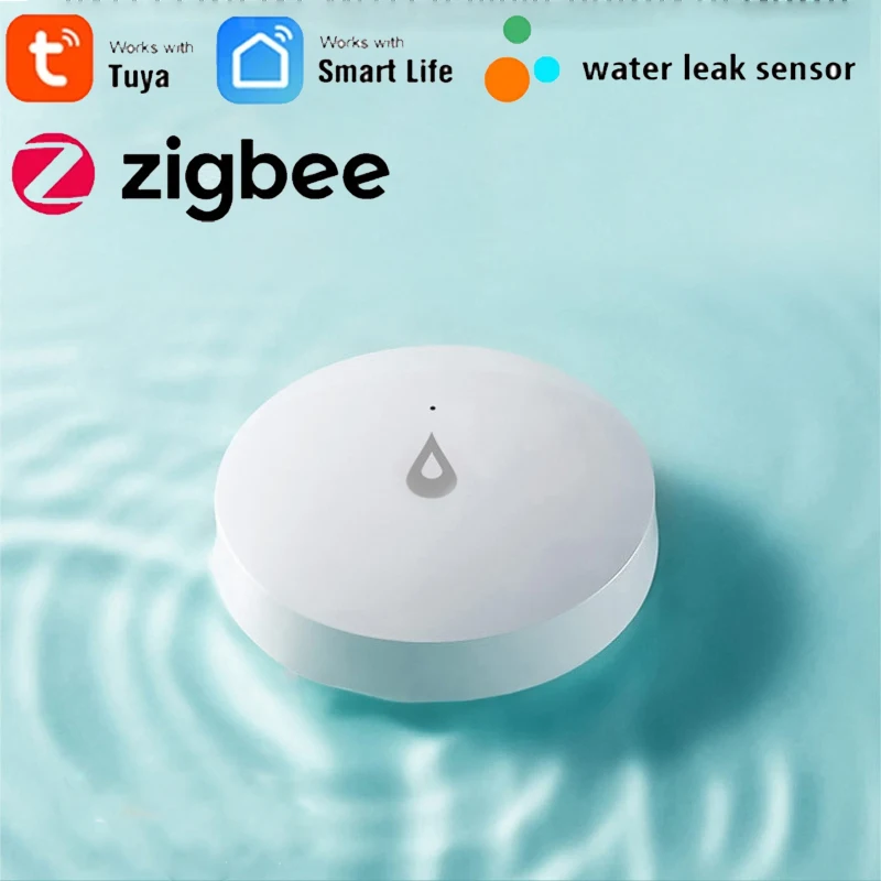 Zigbee Tuya умный дом сигнализация утечки воды датчик утечки детектор наводнения оповещение о переливании охранная сигнализация работает с шлю...
Zigbee Tuya умный дом сигнализация утечки воды датчик утечки детектор наводнения оповещение о переливании охранная сигнализация работает с шлю...