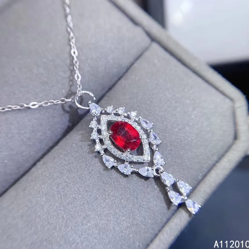 KJJEAXCMY Fine Jewelry 925 Sterling Silver Inlaid Natural Ruby Popular Woman's New Pendant Necklace Support Test
KJJEAXCMY Fine Jewelry 925 Sterling Silver Inlaid Natural Ruby Popular Woman's New Pendant Necklace Support Test